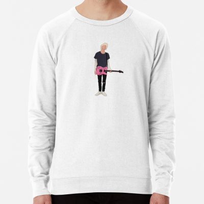 Kelly And Pink Guitar Sweatshirt Official Machine Gun Kelly Merch