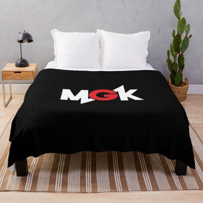 Mgk Machine Gun Kelly Lightweight Sweatshirt Throw Blanket Official Machine Gun Kelly Merch