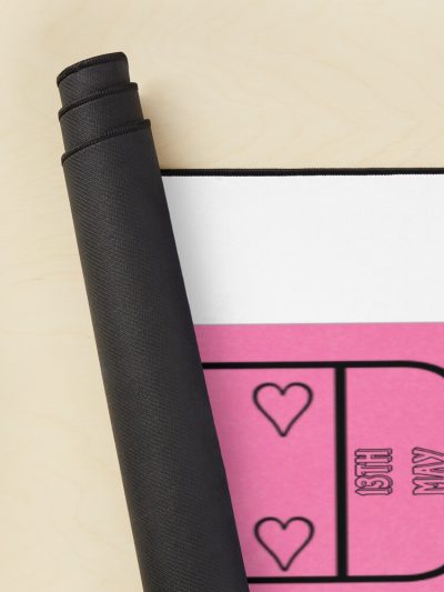 Pink Is A Cute Color Sticker - Machine Gun Kelly Mouse Pad Official Machine Gun Kelly Merch