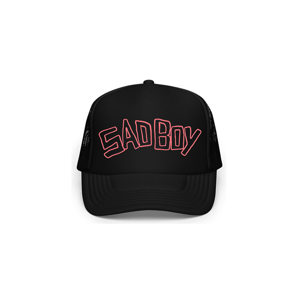 sadboy trucker hat front