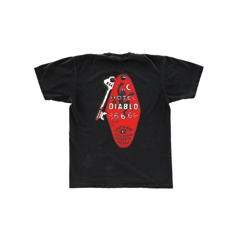 Hotel Diablo Key Tee Back